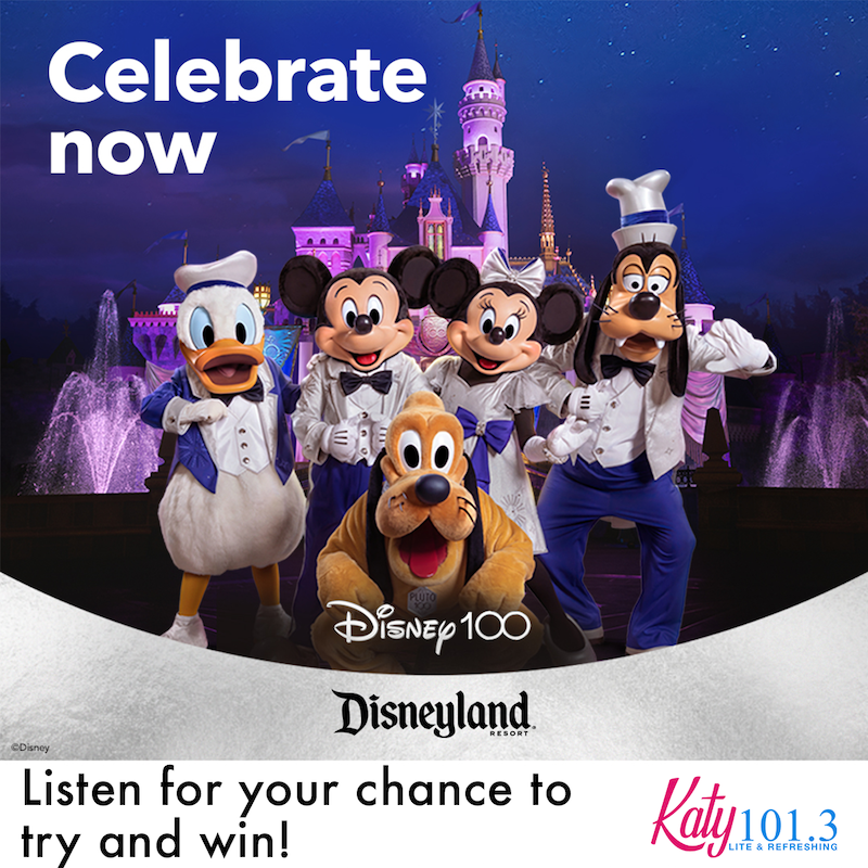 Last Chance to Try and Win Disneyland Tickets! KATY 101.3 Light