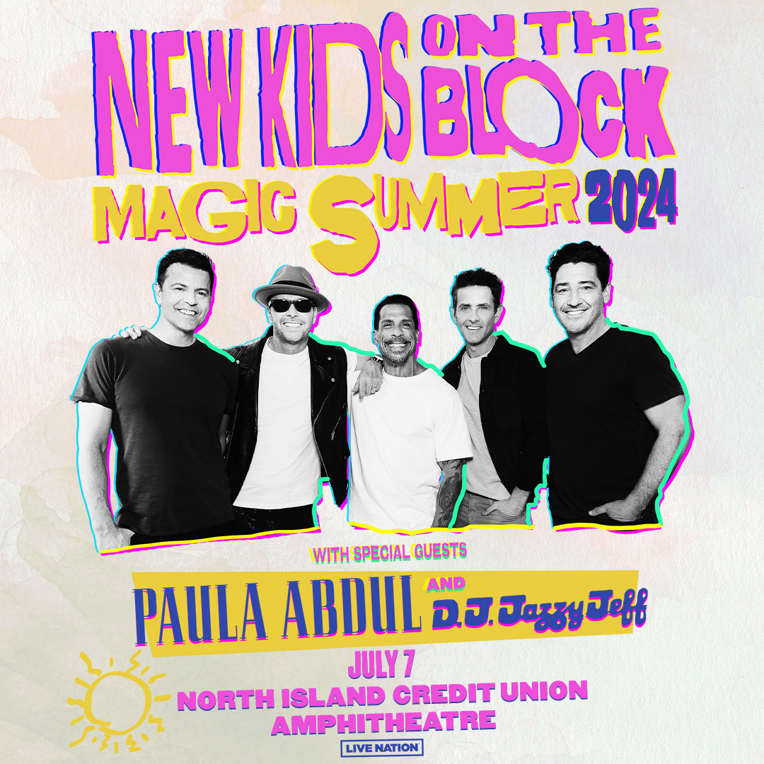 New Kids on the Block Magic Summer Tour 2024 KATY 101.3 Light